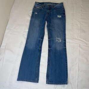 VTG Aeropostale Diggs Slim Bootcut 28/30 Low Rise Y2K 100% Cotton Jeans